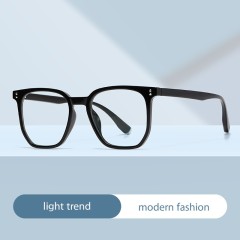 High Quality Oversized Frame Fashion Plastic Computer Lenses Anti-Filter River Blue Light Blocking Glasses