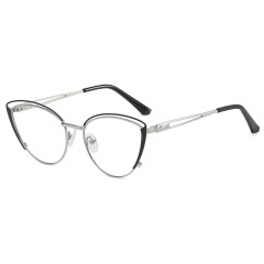 New Arrival Manufacture Cateye Anti-Radiation Eyeglasses Computer Reading Blue Light Blocking Glasses