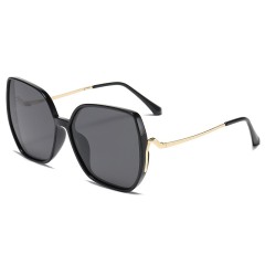 New Release Sunglasses Woman Private Label Gradient Lens Polarized Luxury Metal Vintage Sun Glasses Logo Sunglasses