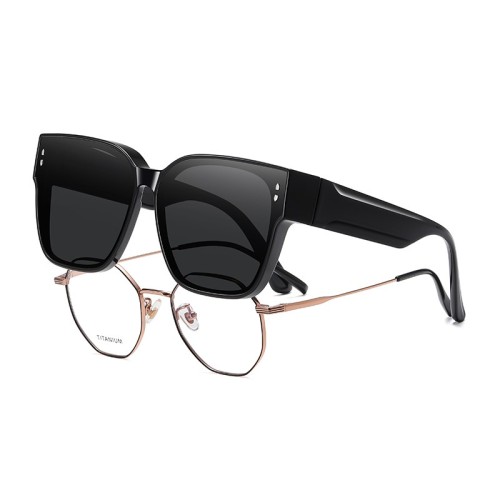 Custom Cheap TR90 Thick Frame Sunglasses Polarized Sunglasses for Women