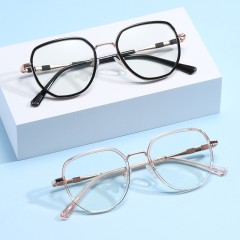 Female Hot Decorative Eye Glasses Fashion Square Multi-Color Glasses Oem Tac Polarized Oem Glasses Frame
