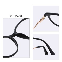 Latest Design Adult Computer Gaming Glasses Frames Blue Cut Filter Transparent Anti Blue Light Blocking Glasses