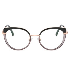 New Style Brand Design Oem Luxury Polygon Glasses Frames Anti Blue Light Optical Eyewear For Women