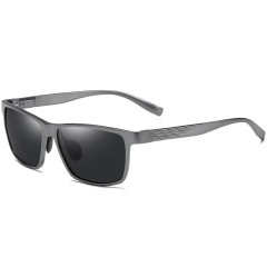 2021 New Arrival Luxury Square Sunglasses Vendors Custom Logo Tac Uv400 Polarized Glasses For Men