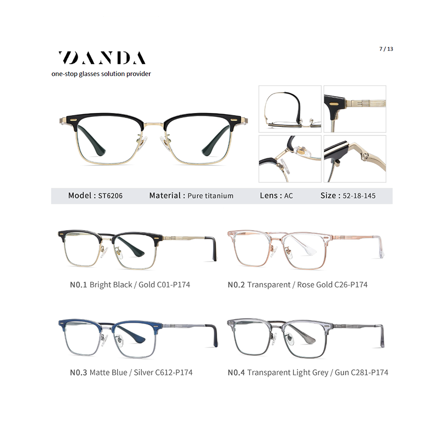 Titanium Frames Catalog