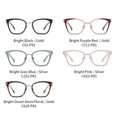 Butterfly Glasses Frame Prescription Glasses Women Optical Eyewear