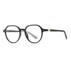 New Fashion Round Frame Glasses Clear Lens Glasses Replaceable Lens Glasses