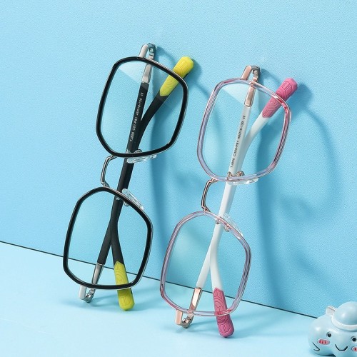 Hot Sale New Fashion Children'S Glasses Frame Boys And Girls Fashion Anti-Blue Light Glasses