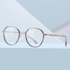 Women Shades Fashion Anti Blue Light Eyeglasses Frames Brand Design Transparent Color Optical Frames For Men Women