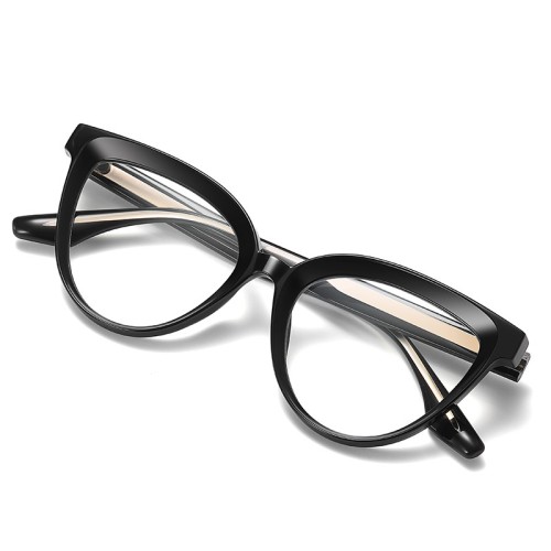 New Acetate&Tr90 Trendy Eyeglasses Frames Cat Eye For Women Blue Light Blocking Glasses