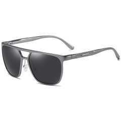 20202New Arrival Fashion Square Double Bridge Luxury Designer Sunglasses Unisex