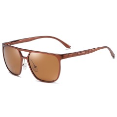 20202New Arrival Fashion Square Double Bridge Luxury Designer Sunglasses Unisex