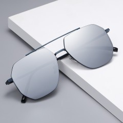 New Polarized Sunglasses Men'S Fashion Polygon Sunglasses Outdoor Driving Sunglasses