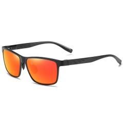 New Arrival Luxury Square Sunglasses Vendors Custom Logo Tac Uv400 Polarized Glasses For Men