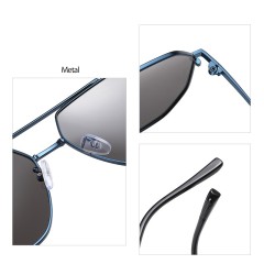 High Quality Tac Glasses Driving Polarized Lenses Sunglasses Vintage Metal Frame Men Anti-Glare Sun Glasses