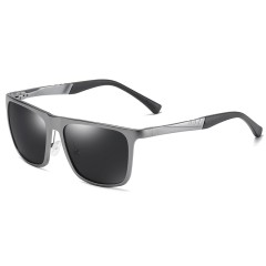 New Arrival Luxury Square Tac Sun Glasses Polarized Sunglasses Oculos Custom Logo Glasses For Men Aluminum Magnesium