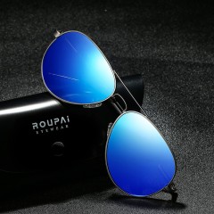 Premium Military Style Classic Polarized Sunglasses Retro Uv400 Eyewear