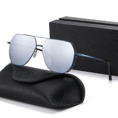 Uv400 Stylish Aviation Unisex Metal Sunglasses Oversized Shades Sun Glasses For Men Sunglasses