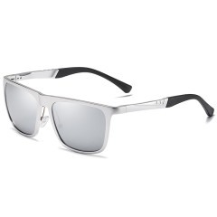 New Arrival Luxury Square Tac Sun Glasses Polarized Sunglasses Oculos Custom Logo Glasses For Men Aluminum Magnesium