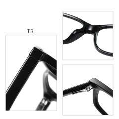 Photochromic Glasses Rays Computer Glasses Spring Temple Retro Style For Unisex Custom Logo Women Eyewear Uv400 Blue Tr90 Ce