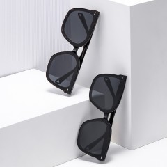 Fashion Luxury Sunglasses Rectangular Acetate Sunglasses Oversize Square Sunglass
