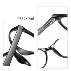 Round Shape Brand Name Cp Optical Frames Flexible Anti-Blue Light Eye Glass Frames Woman