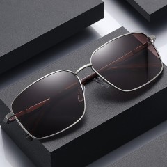 Business Type Metal Polarized Men's Sunglasses