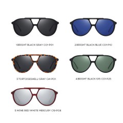 Pilot Shield Custom Brand Outdoor Sunglasses