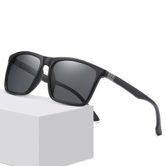Square Retro Top Tr90 Tinted Sunglasses