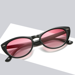 Fashion Women Cat Eye Wayfarer Oval Gradient Sunglasses