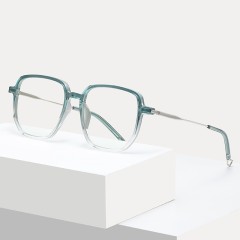 Ultralight Tr Anti-Blue Light Glasses Wholesale Transparent Large-Frame Eyeglasses New Arrival Near-Sighted Glasses For Women