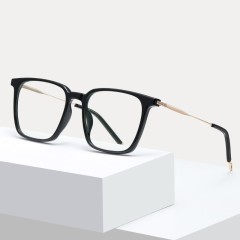 New Design Blue Light Blocking Glasses Optical Frames Tr90 Metal Women Men Eyewear Frame