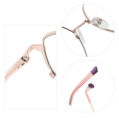 Multicolor Metal Alloy Glasses Optical Glasses Women'S Anti-Blue Light Lenses Nearsightedness Glasses