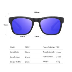 Custom Brand Designer Sports Sunglasses Mirror Coated Colorful Sunglasses for Men