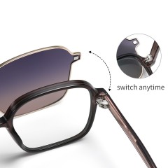 Wholesale Men'S And Women'S Fashion Polarized Sunglasses Clip On Glasses Anti Blue Light Eyeglasses Glasses Blue Light Blocking