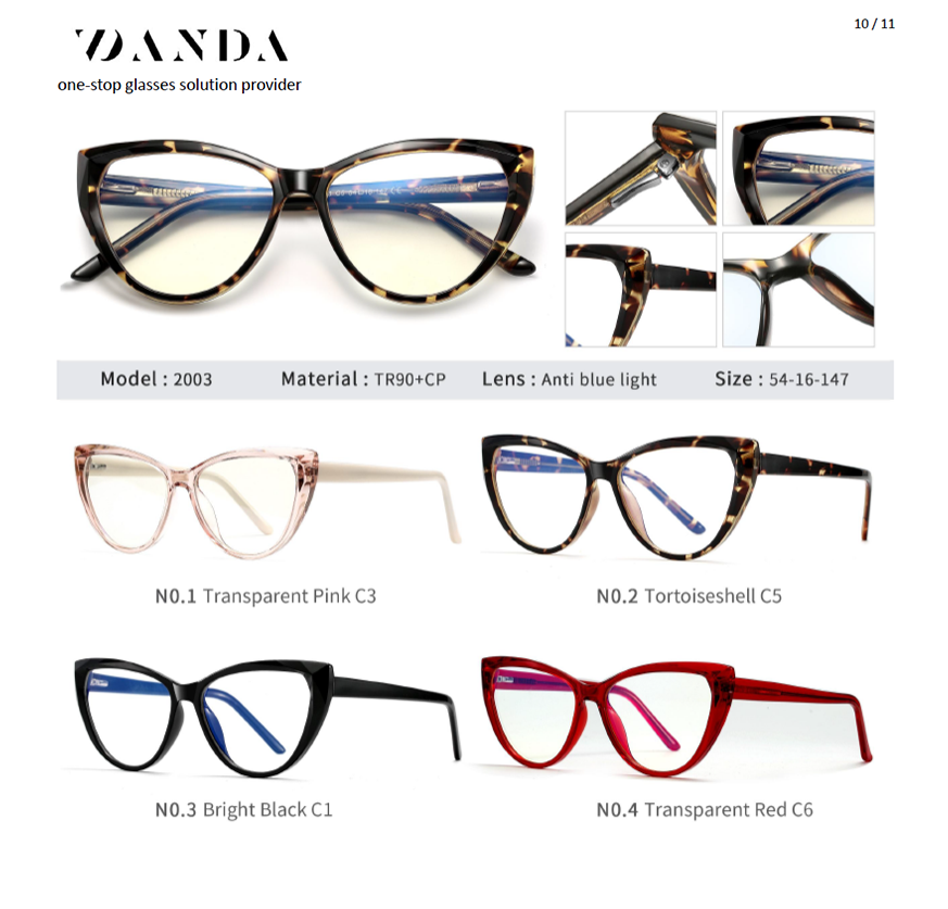 20.35 TR+CP Blue Light Frames