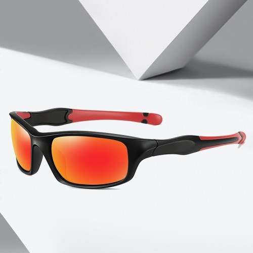 Ultra Light TR90 Wrap Around Polaried Sports Sunglasses