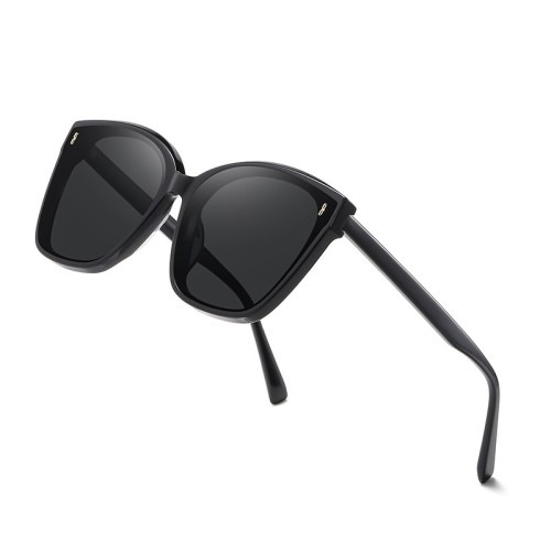 Wholesale Round Shape Vintage Retro Unisex Fashion Unisex Uv400 Square Polarized Acetate Sunglasses
