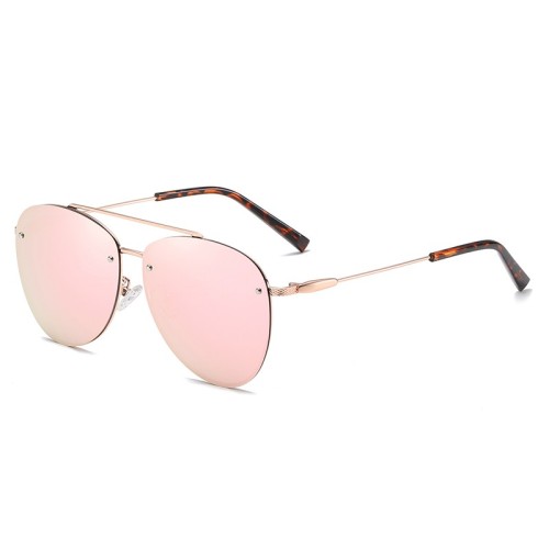 Oem Logo Polarized Sunglasses Stylish Women'S Sunglasses Colorful Oversized Mirror Lens Pack Options