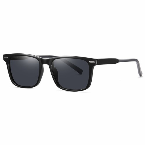 Trendy Square Rectangle TAC 1.1 Polarised Sunglasses