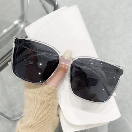Women Oversized Shades Sun Glasses Vintage Square For Women Female Ladies Polarized Sunglass