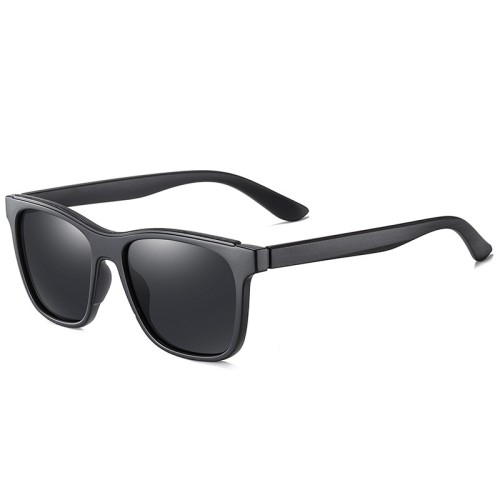 Vintage Square Frame Retro Rectangle Shades Sunglasses