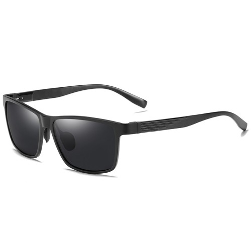New Arrival Luxury Square Sunglasses Vendors Custom Logo Tac Uv400 Polarized Glasses For Men