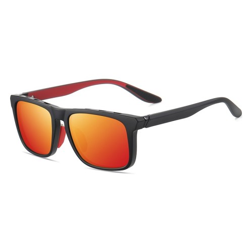 Customizable Logo Vintage Uv400 Protection Lens Outdoor Sports Polarized Sunglasses With Ventilation Holes For Man
