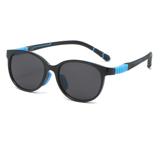 Unisex Ultralight Boy Girl Retro Square Uv400 Sun Glasses Children Shades Flexible Silicone Kids Sunglasses