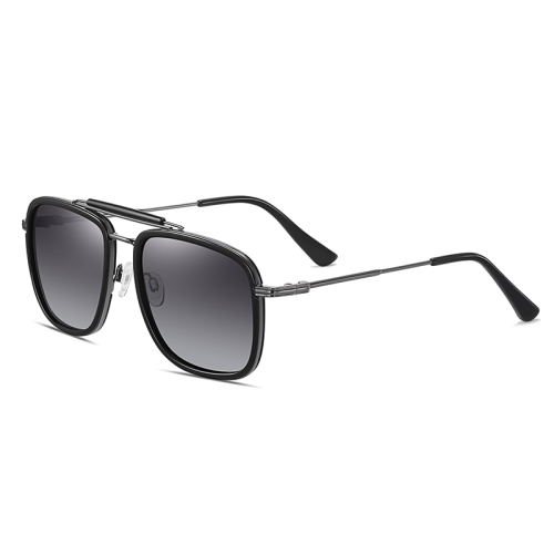 Trendy Square Iron Man Sun Glasses Sunglasses