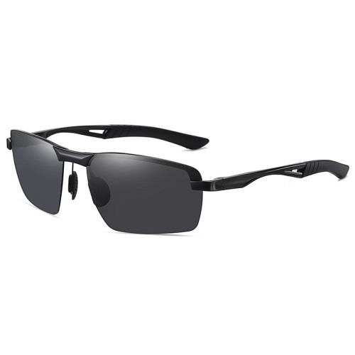 Latest Half Frame Design Sports Metal Sunglasses