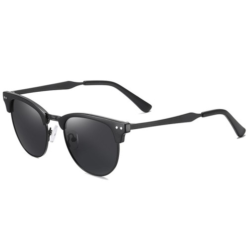 The 2022 Latest Fashion Half Rim Polarized Custom Logo Sunglasses For Unisex