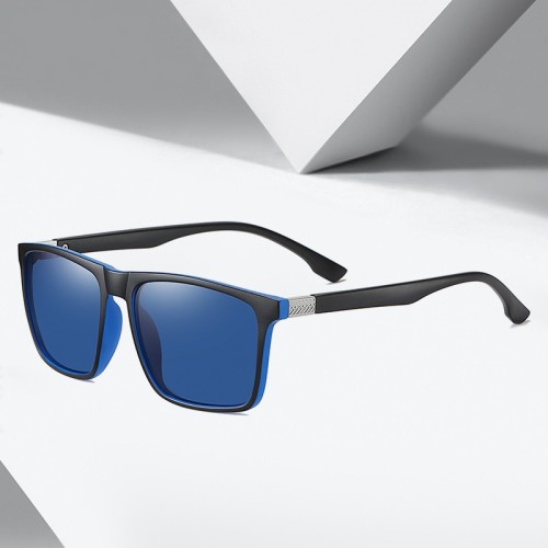 Square Retro Top Tr90 Tinted Sunglasses