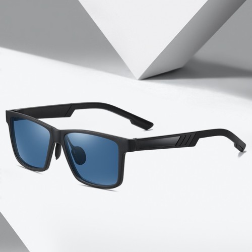 Cheap Made TR90 Retro Rectangle Polarized Sunglasses